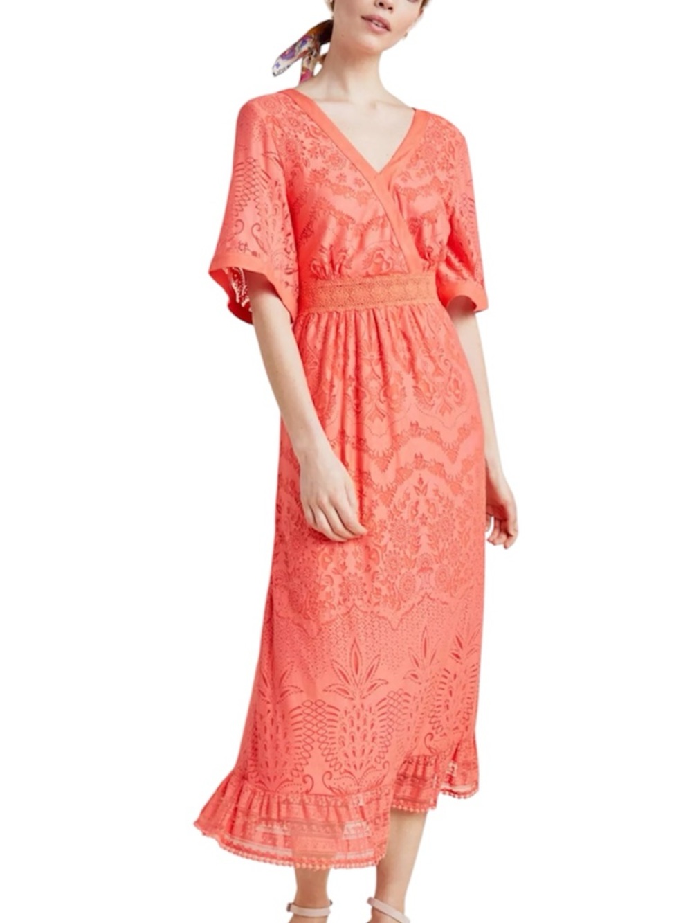 Farm Rio Devore Maxi Dress size XS